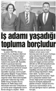 Nilüfer Belediye Başkanı Turgay Erdem’e Ziyaret