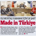 VISIT TO BURSA METROPOLITAN MUNICIPALITY MAYOR ALİNUR AKTAŞ