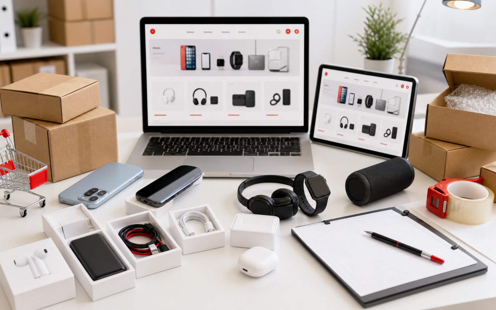 Ekocep online electronics store operation
