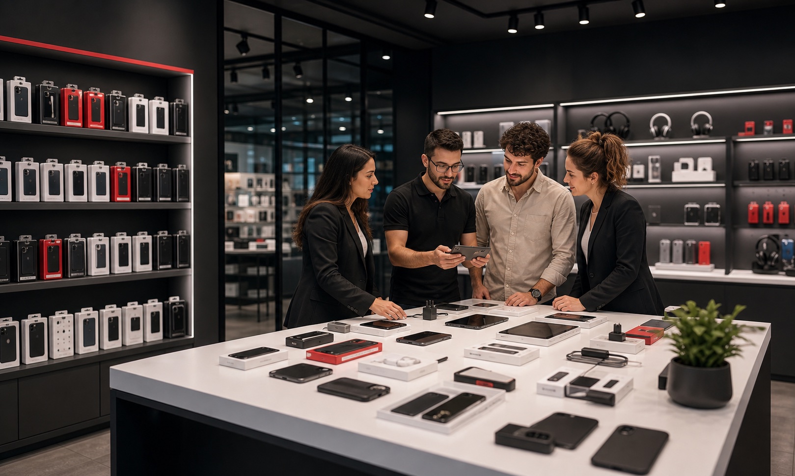 Nettech Store+Service retail and service experience