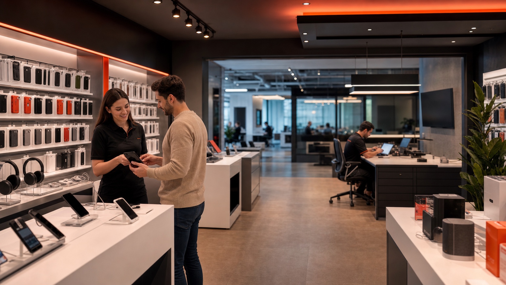 Nettech Store+Service mağaza ve genel merkez büyüme dönemi