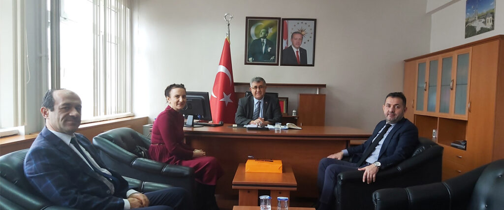 Visit to Orhaneli District Governor Emir Osman Bulgurlu, Mayor Ali Akyurt, Public Education Director Bayram Yiğitbaşı