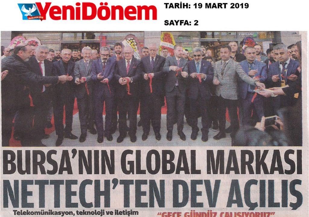 Grand opening from Bursa's Global Brand NETTECH.